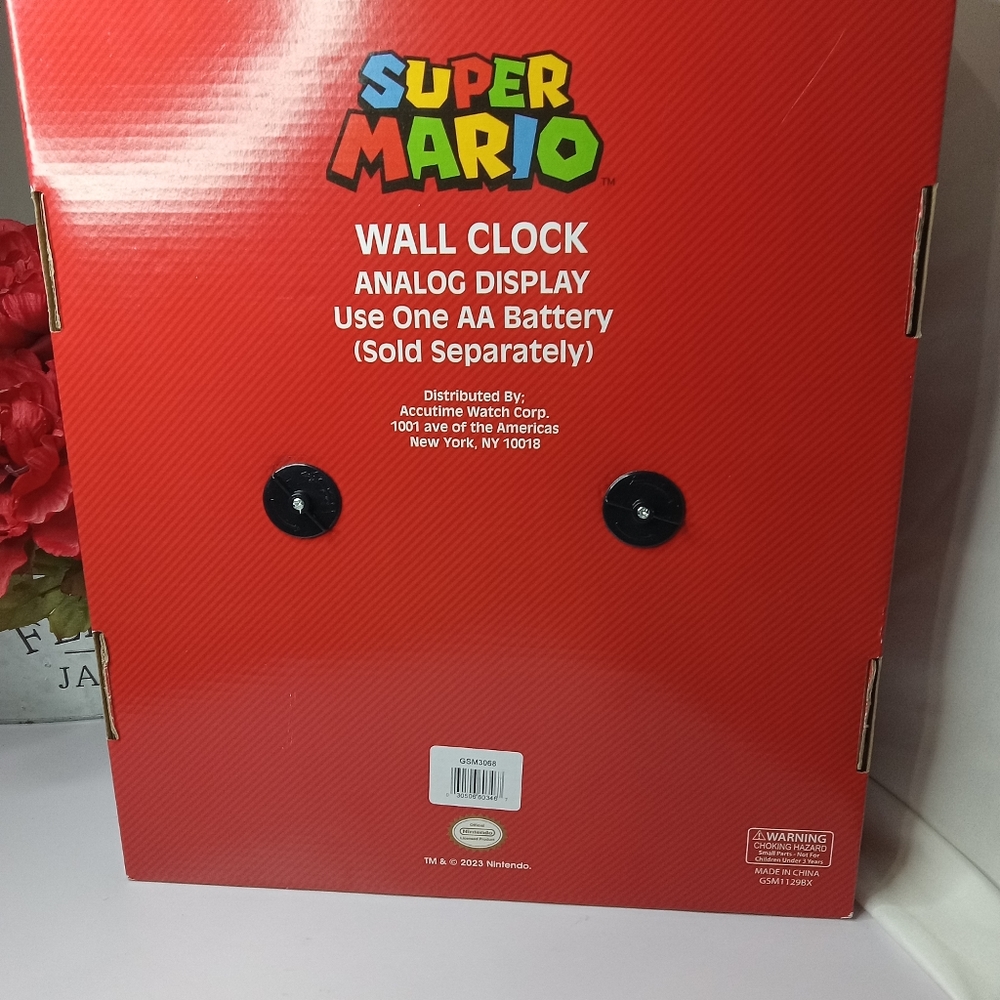 Mario Brothers wall clock - Picture 2 of 2